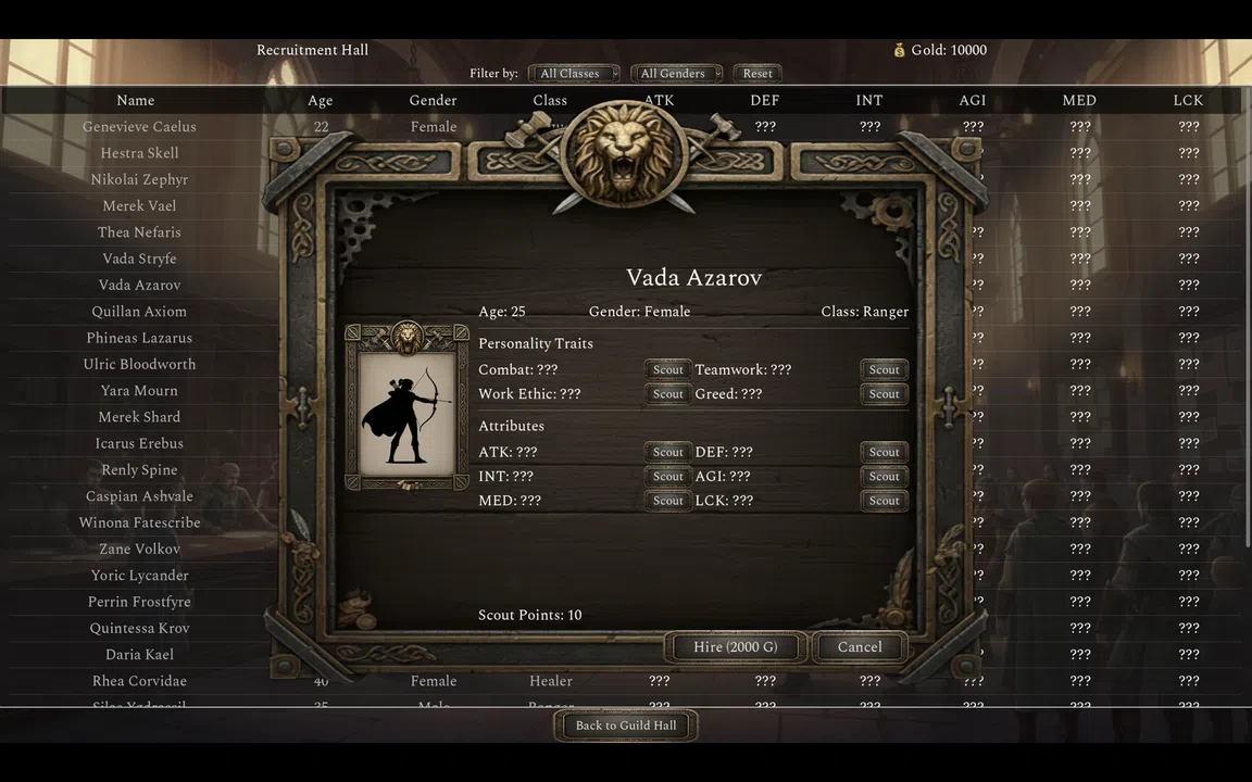 Guild Manager Screenshot 2