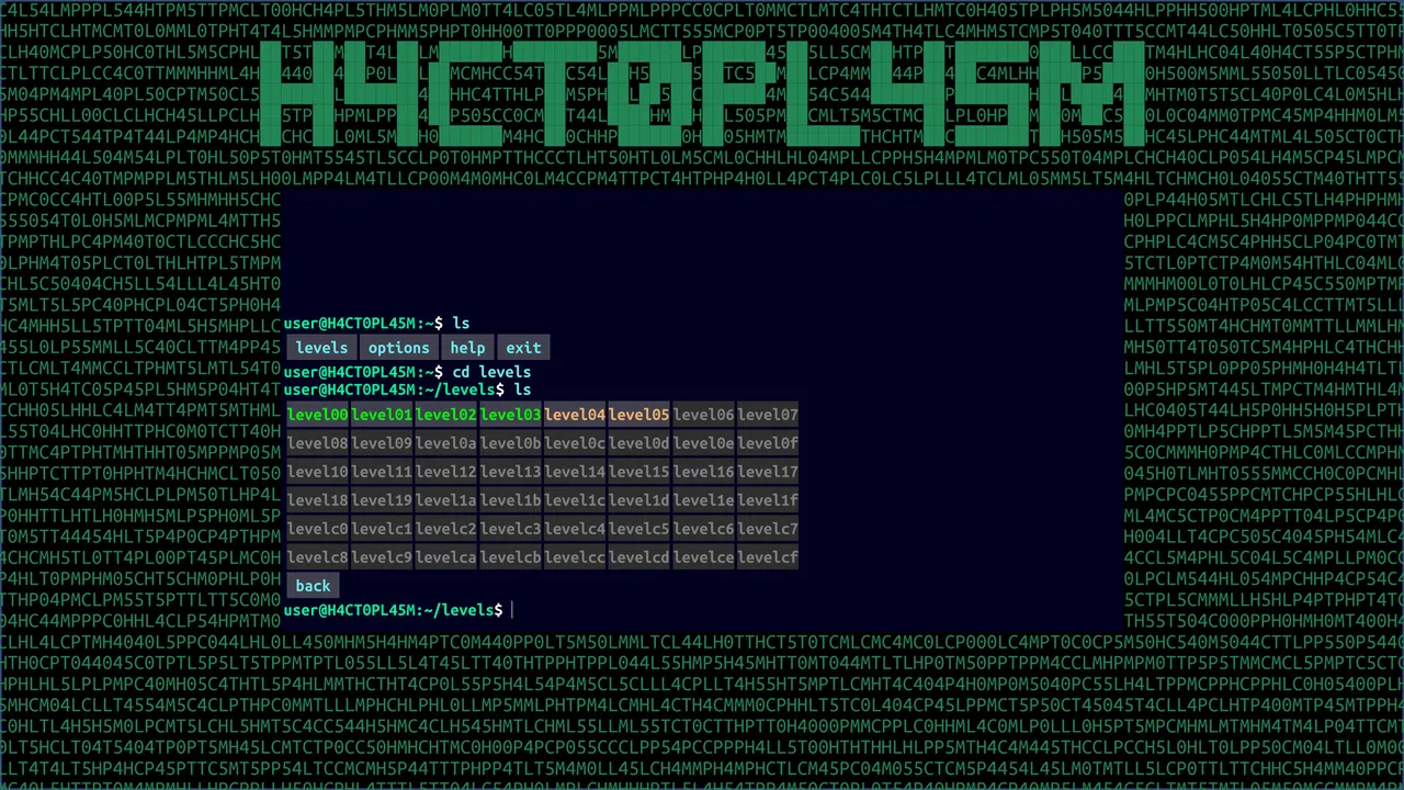 H4CT0PL45M Screenshot 4