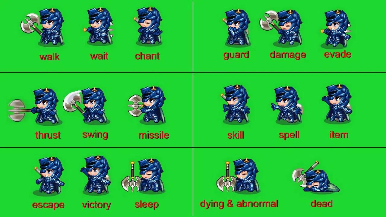 RPG Maker MZ - SV Equip Sprite Expansion Plugin Screenshot 6