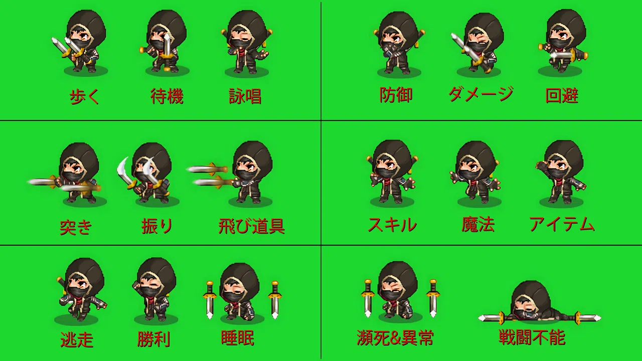 RPG Maker MZ - SV Equip Sprite Expansion Plugin Screenshot 9