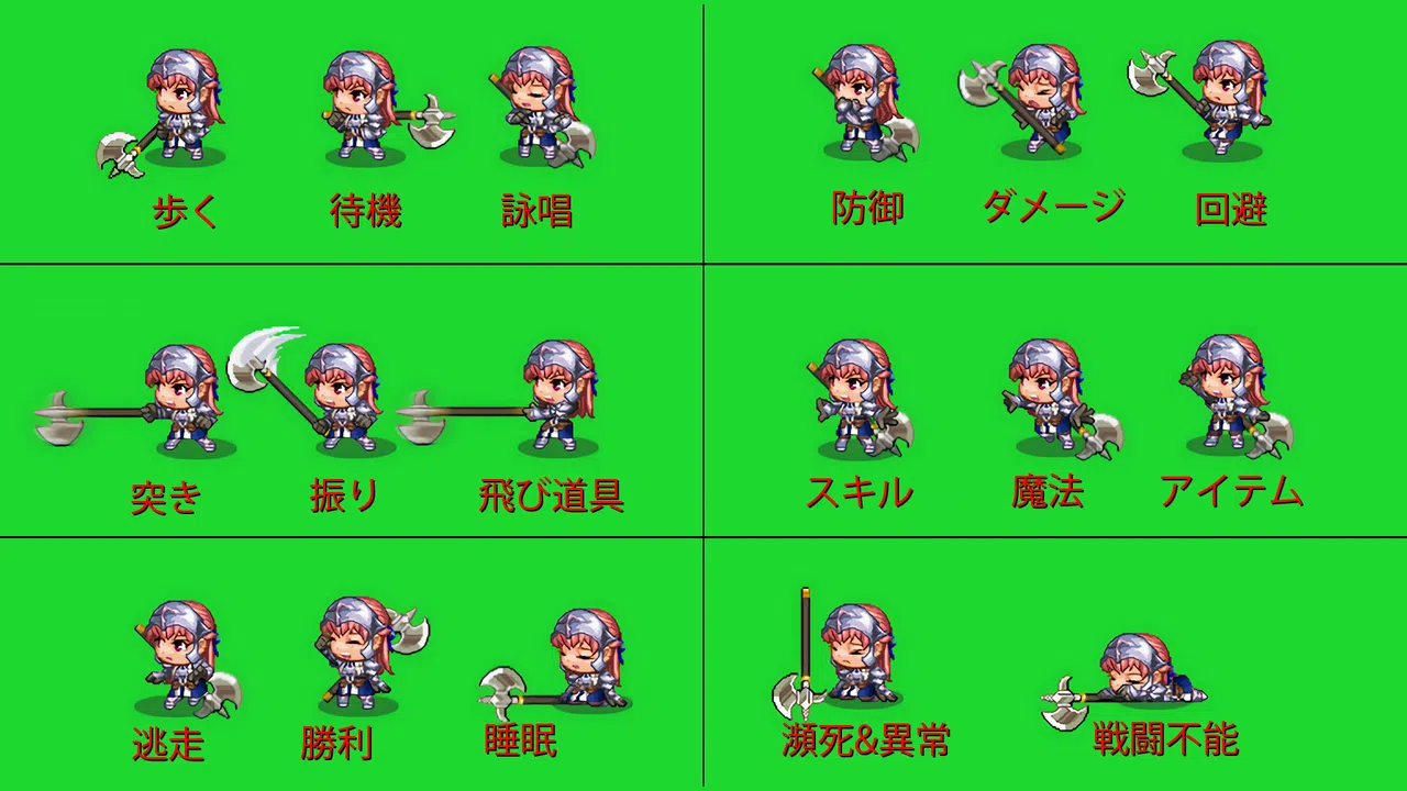 RPG Maker MZ - SV Equip Sprite Expansion Plugin Screenshot 11