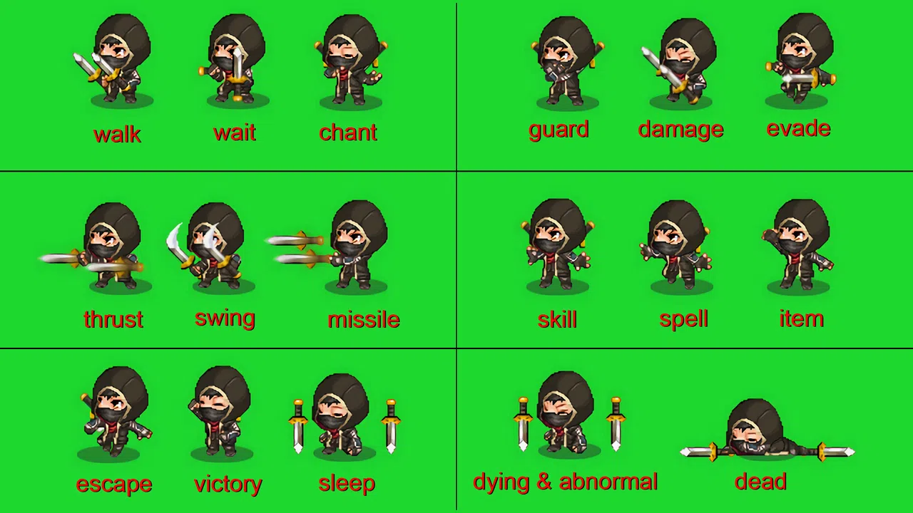 RPG Maker MZ - SV Equip Sprite Expansion Plugin Screenshot 8