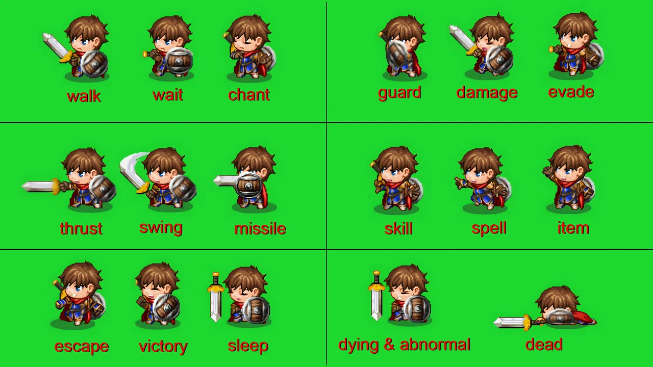 RPG Maker MZ - SV Equip Sprite Expansion Plugin Screenshot 2