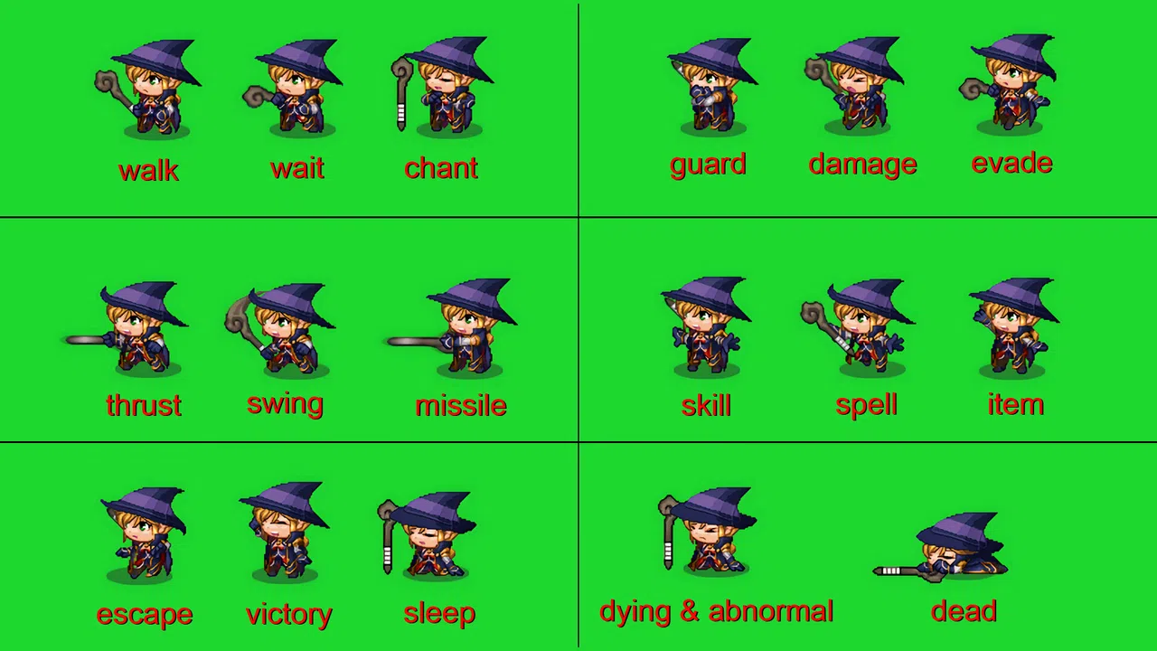 RPG Maker MZ - SV Equip Sprite Expansion Plugin Screenshot 12
