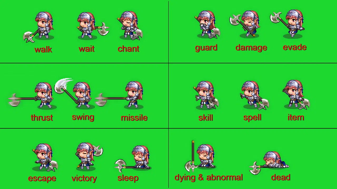 RPG Maker MZ - SV Equip Sprite Expansion Plugin Screenshot 10