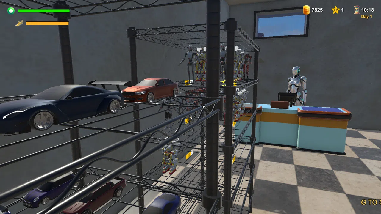 AI TALK 33 Car Robot Modavuj Market Simulator Screenshot 4