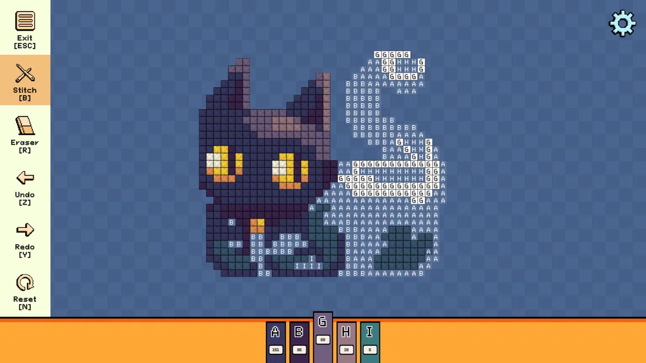 Pixel Cross Stitch - Halloween Minis Pack Screenshot 0