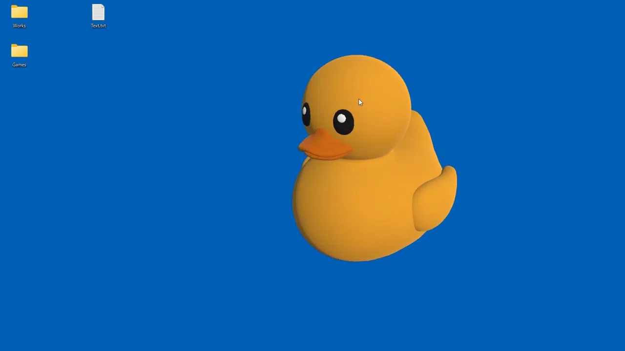 Duck (Desktop Mascot) Screenshot 0