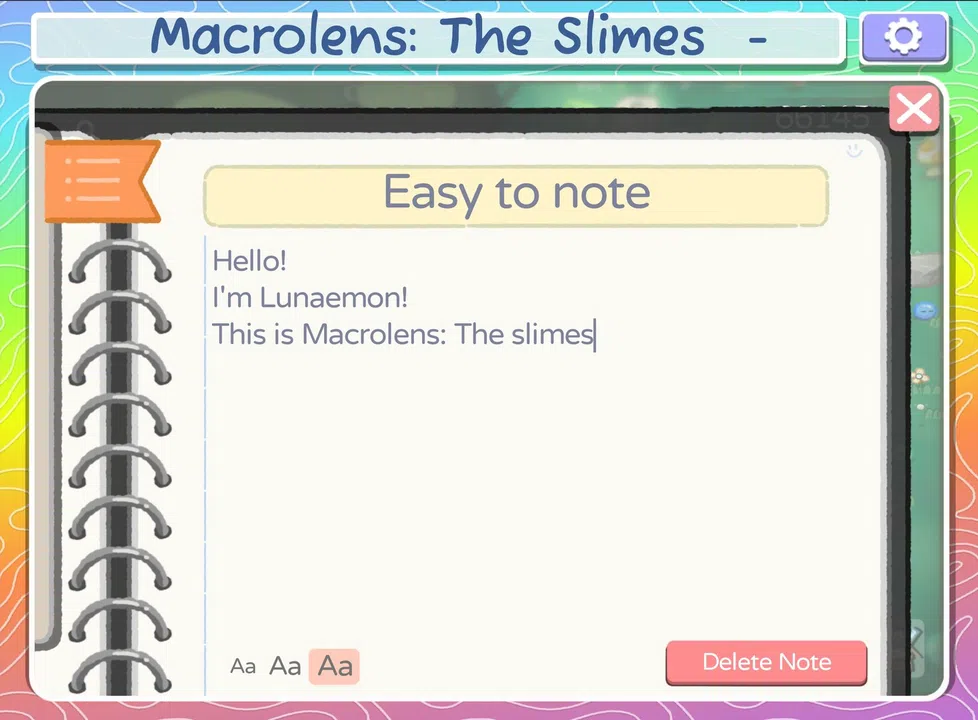 Macrolens: The Slimes Screenshot 5