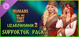Humans are not that against Lizardwomen 2 - Supporter Art&Animations Pack