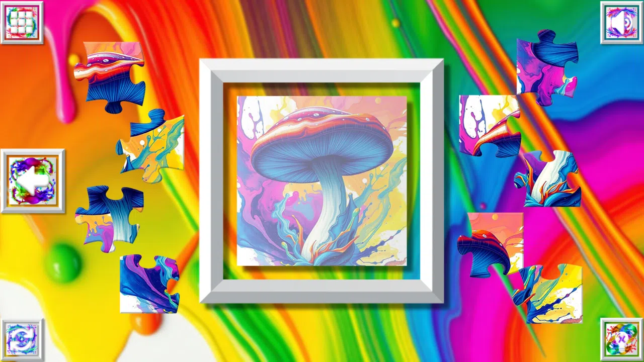 Color Splash: Mushrooms Screenshot 0