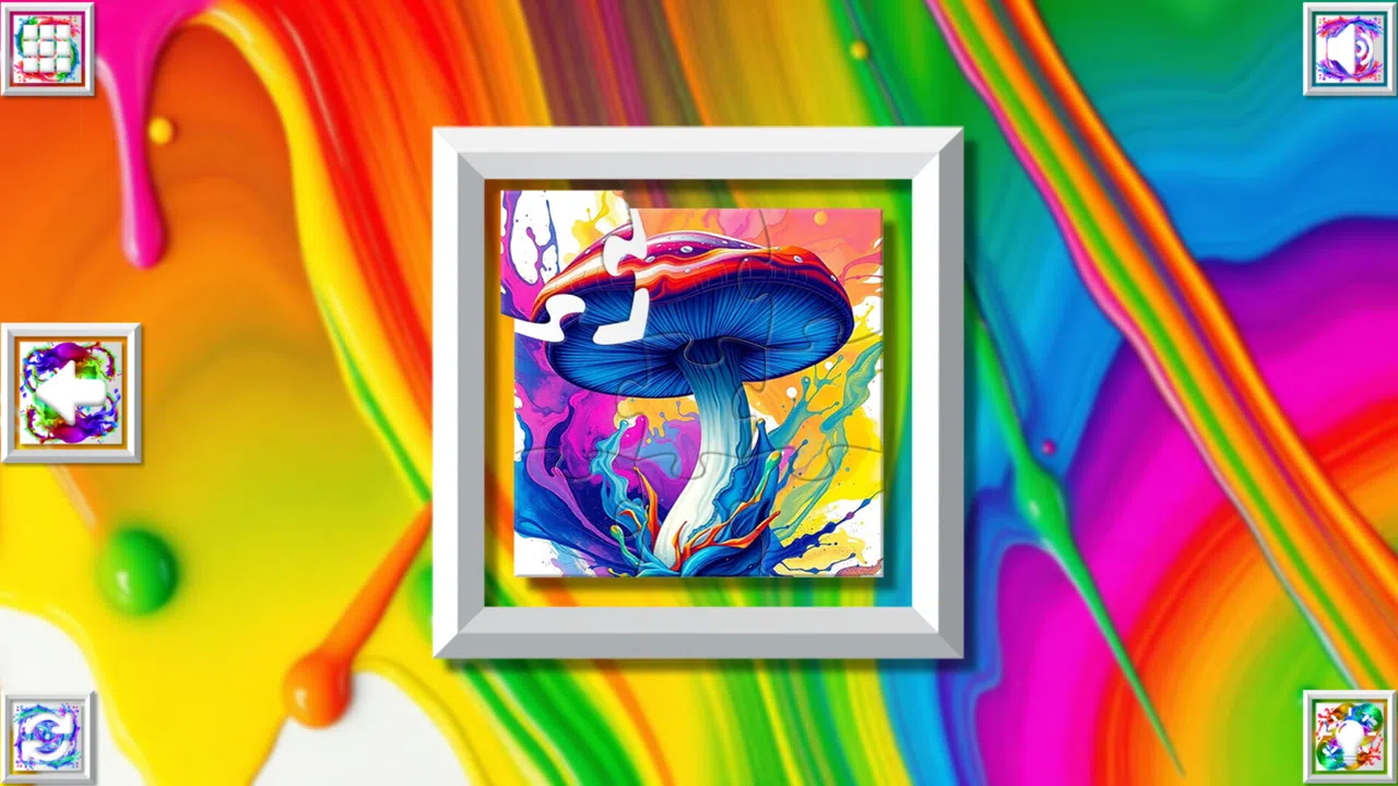 Color Splash: Mushrooms Screenshot 1