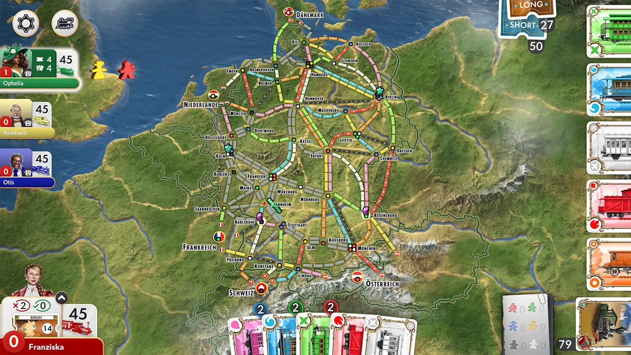 Ticket to Ride®: Germany Expansion Screenshot 2