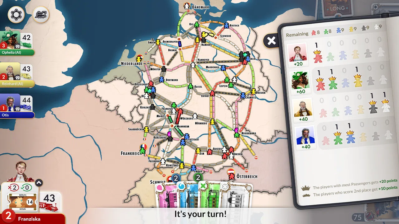 Ticket to Ride®: Germany Expansion Screenshot 3