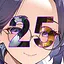 25 level completed icon