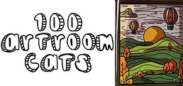 100 Artroom Cats