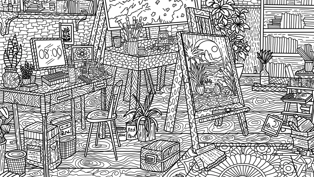 100 Artroom Cats Screenshot 6
