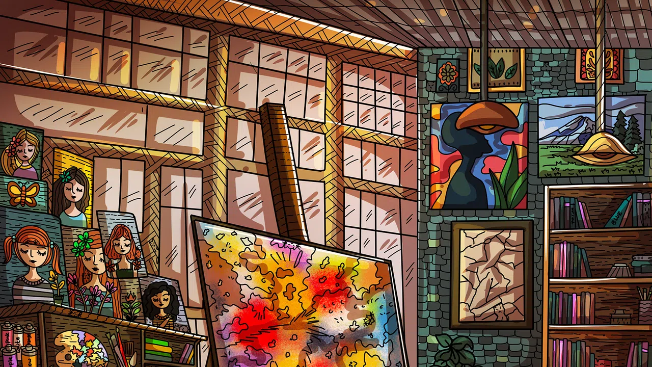 100 Artroom Cats Screenshot 3