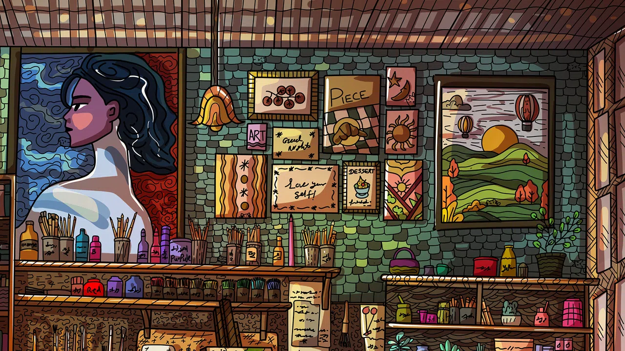 100 Artroom Cats Screenshot 0