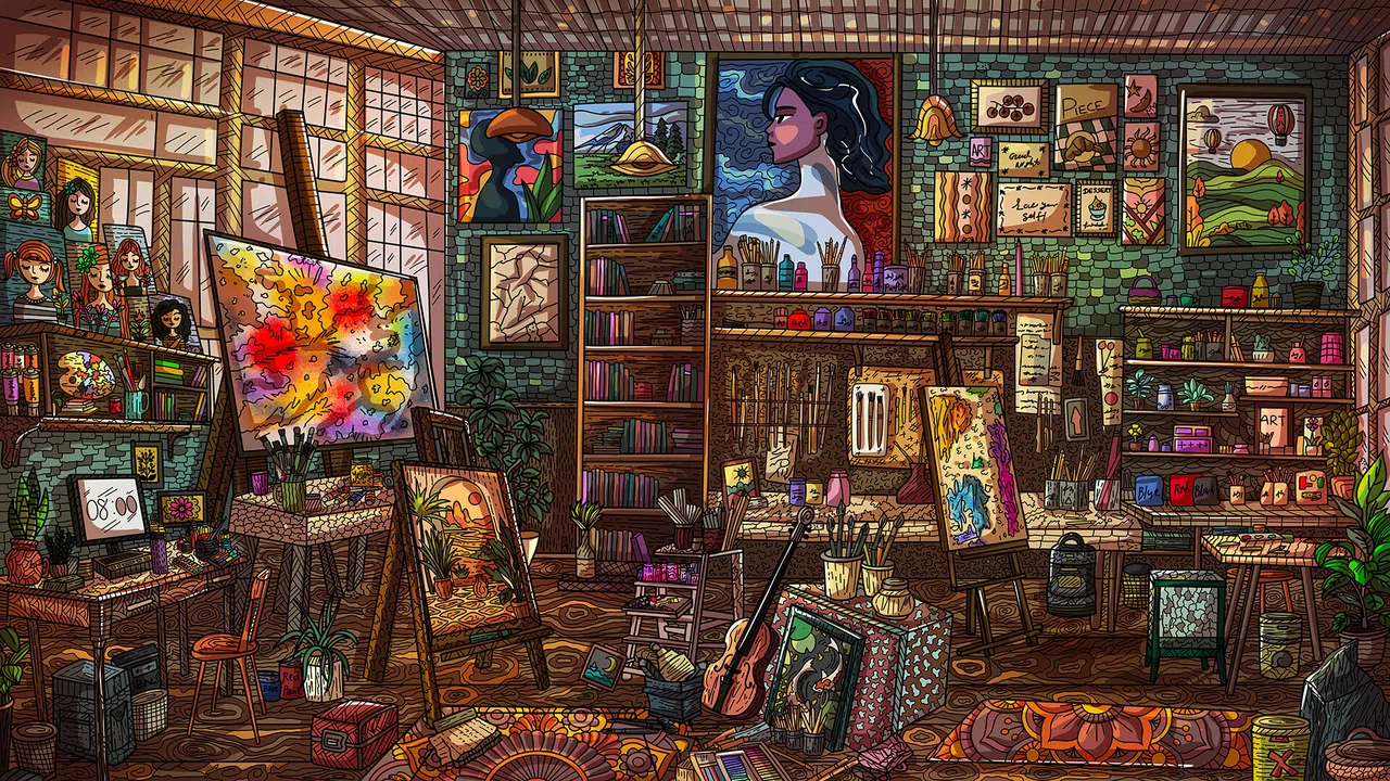 100 Artroom Cats Screenshot 4