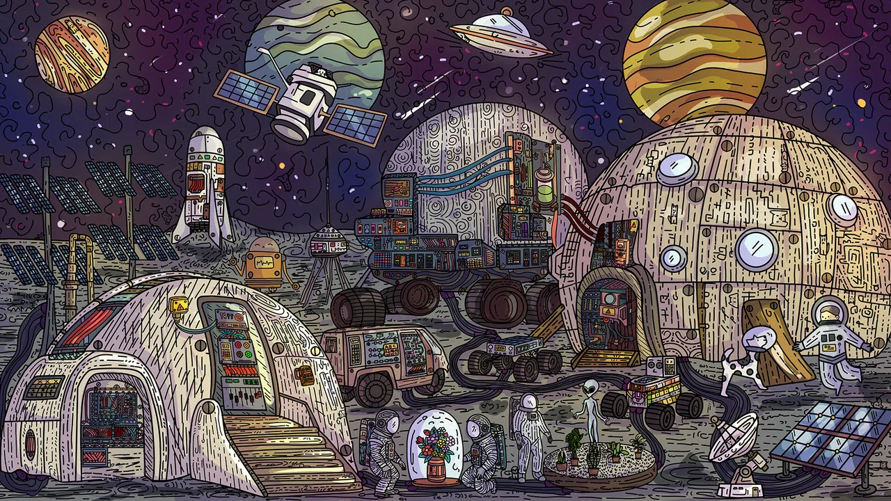 100 Moon Base Cats Screenshot 4