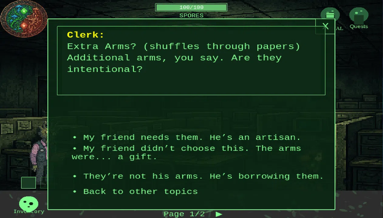 Upper Morkezela: A Weird Game Screenshot 1