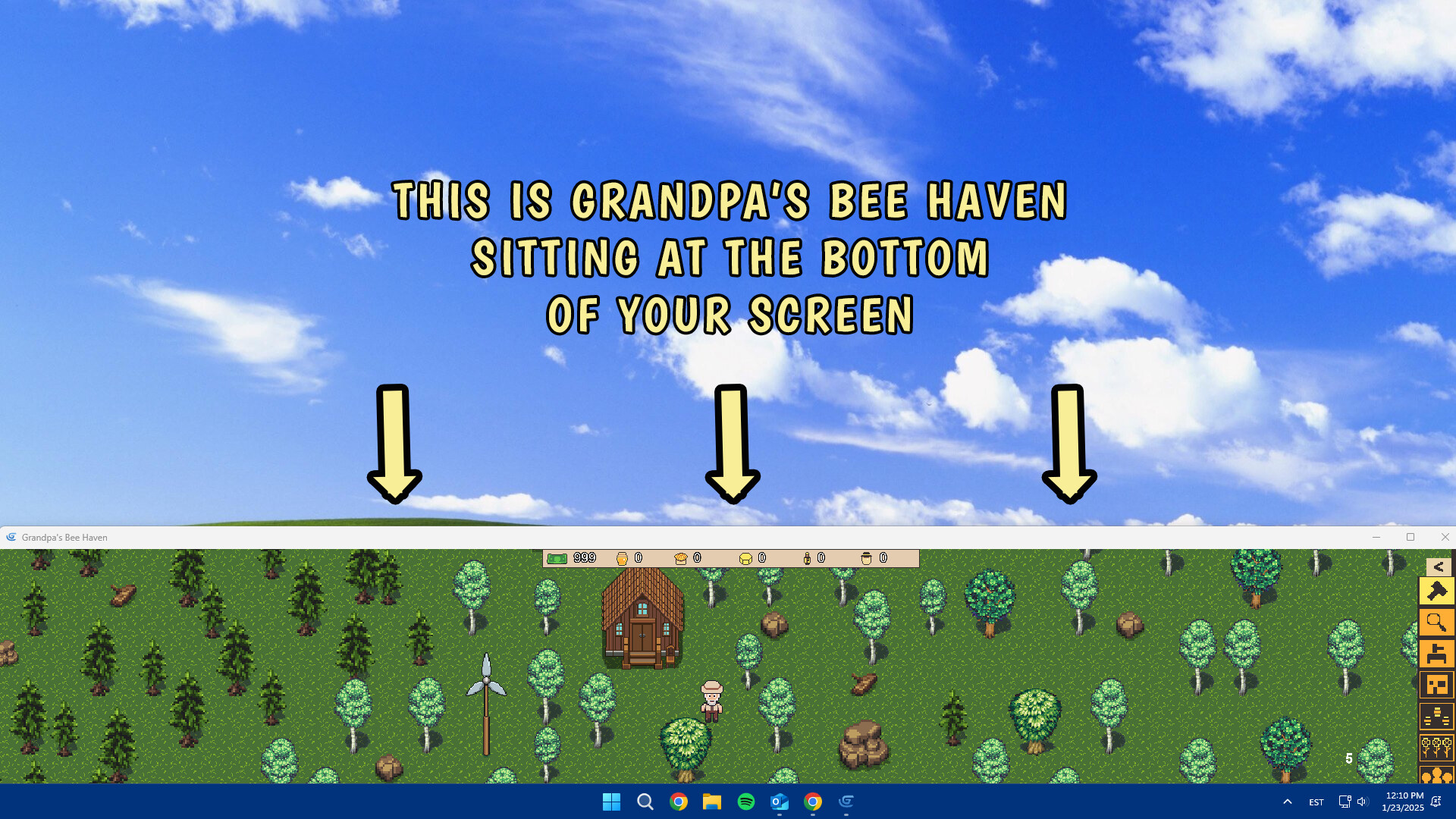 Grandpa's Bee Haven Demo Screenshot 0