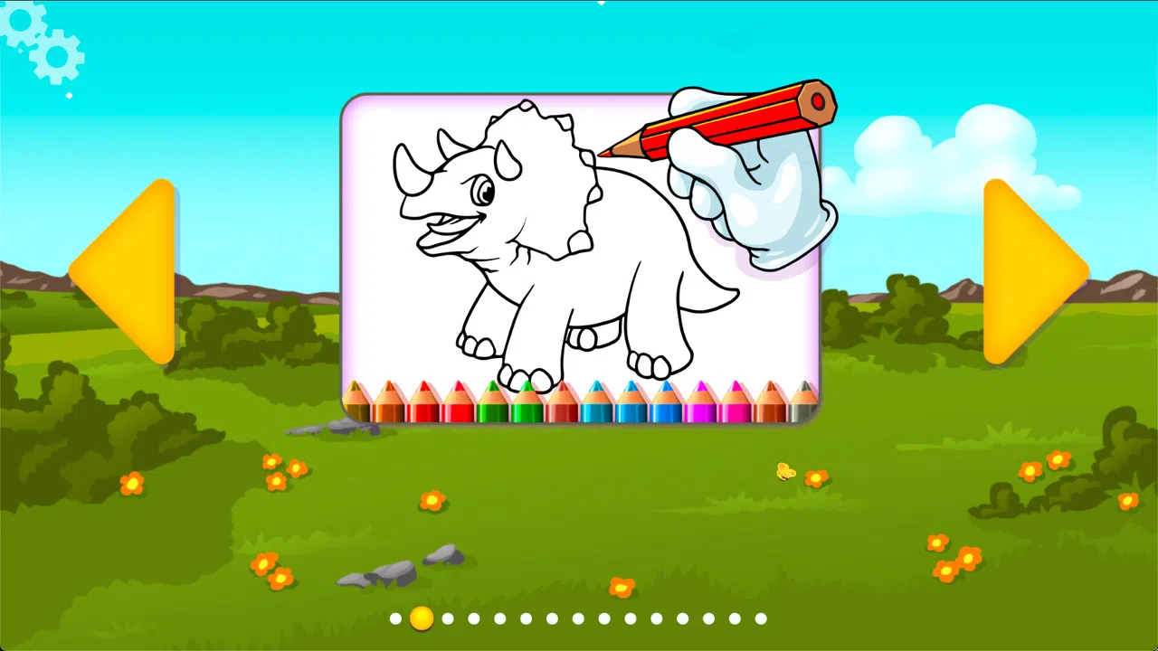 Animal Coloring Books for Kids & Toddlers - Dinosaurs Screenshot 0