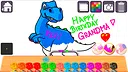 Animal Coloring Books for Kids & Toddlers - Dinosaurs Screenshot 2
