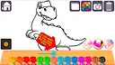 Animal Coloring Books for Kids & Toddlers - Dinosaurs Screenshot 1