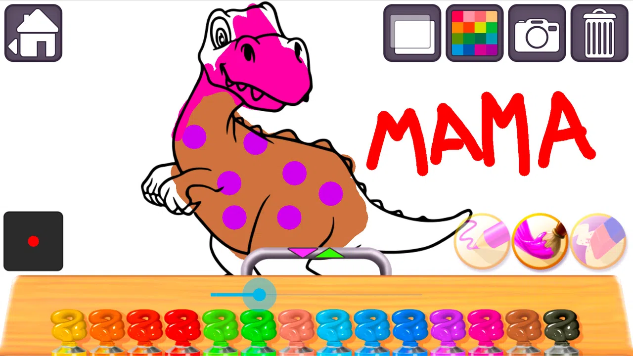 Animal Coloring Books for Kids & Toddlers - Dinosaurs Screenshot 3