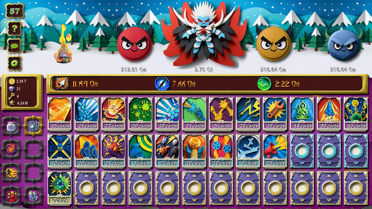 Card Storm Idle HD Screenshot 0