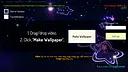 Video 2 Live Wallpaper - Star Rain (Video Wallpaper) Screenshot 0