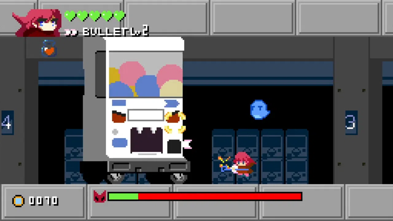 Pixel Game Maker Series Stray Witch and the Ghost Train Screenshot 1