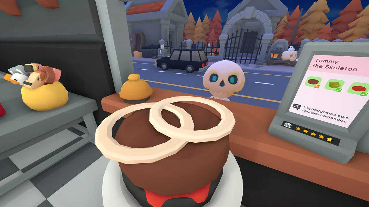 Burgie's cozy kitchen - Halloween cosmetics pack Screenshot 0