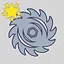 Sawblade icon