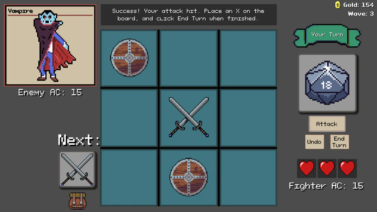 Tic Tac Rogue Screenshot 2