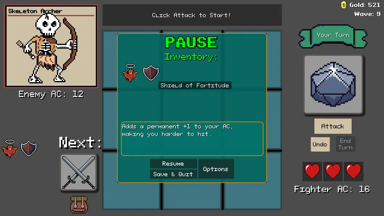 Tic Tac Rogue Screenshot 1