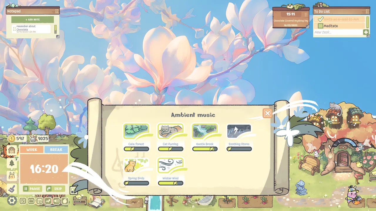 Focus Grove Demo Screenshot 3