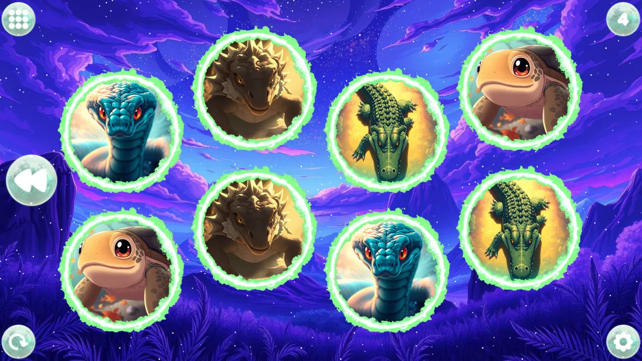 Anime Dream Match: Reptiles Screenshot 2