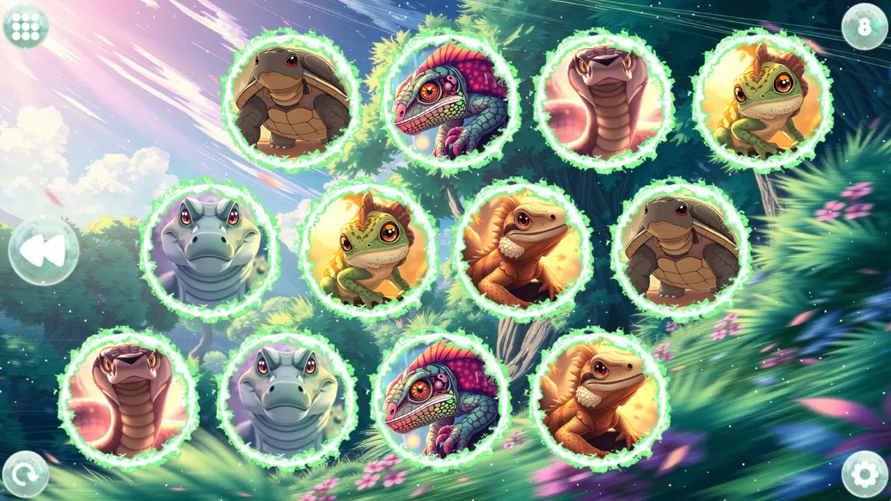 Anime Dream Match: Reptiles Screenshot 4