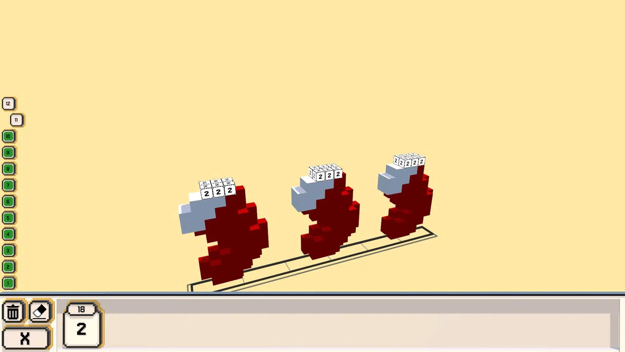 Coloring Voxels - Advent Pack Screenshot 1