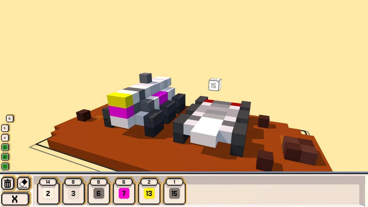 Coloring Voxels - Mars Colony Pack Screenshot 0