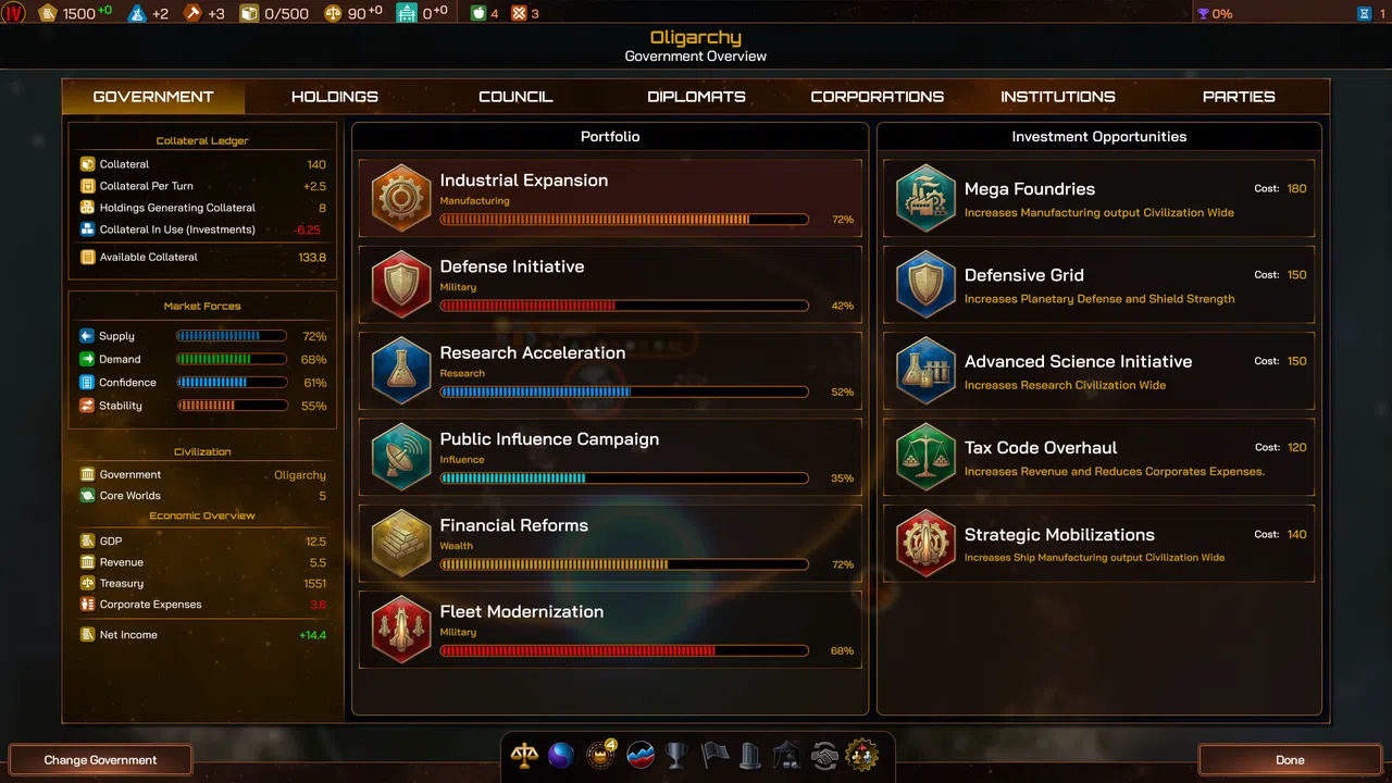 Galactic Civilizations IV: Federations & Empires Screenshot 3