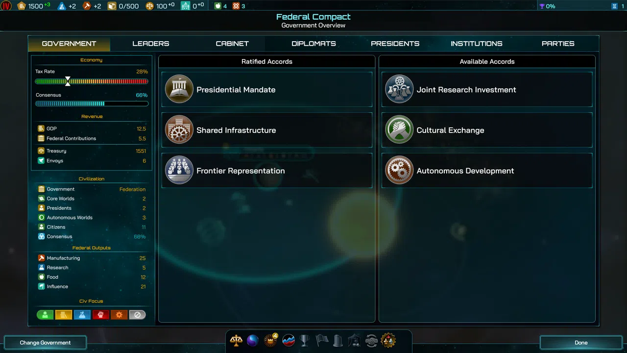 Galactic Civilizations IV: Federations & Empires Screenshot 2