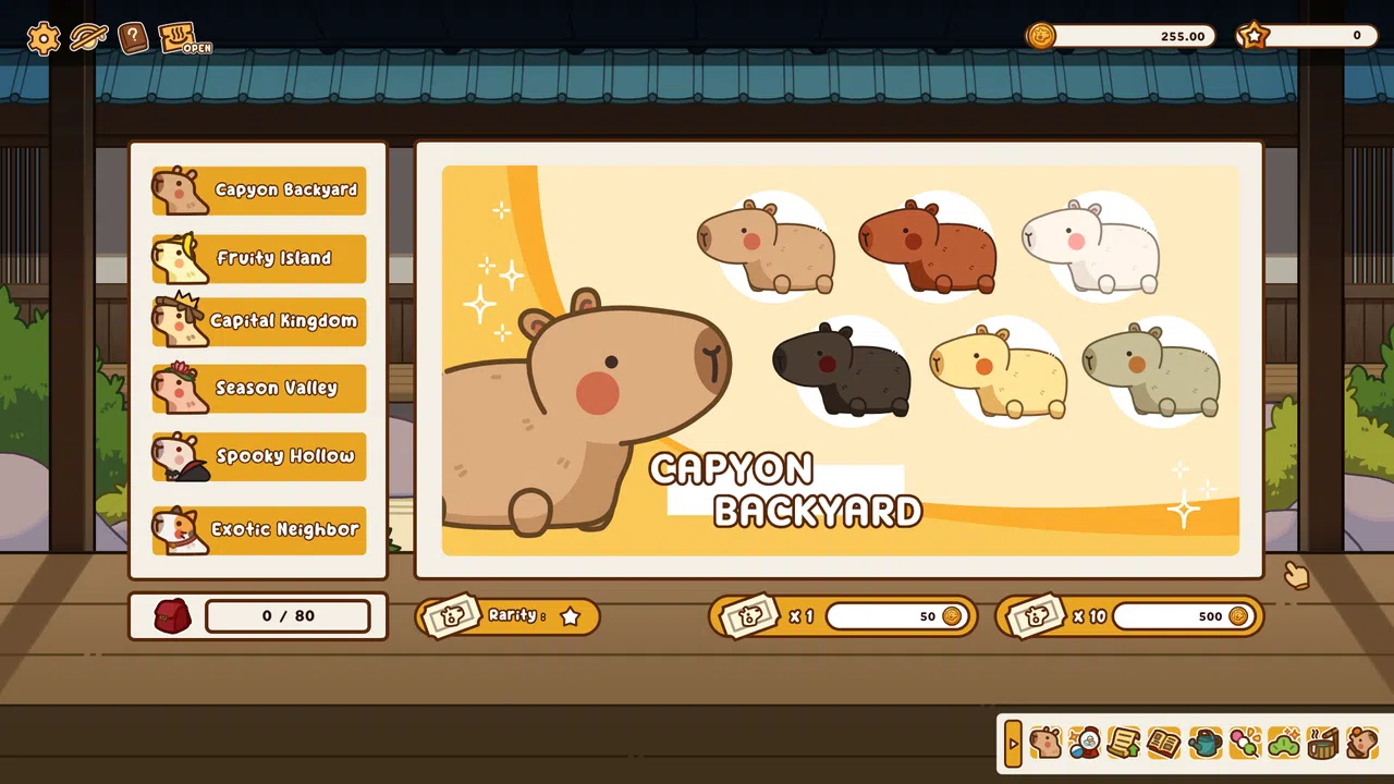 Capyon Onsen Screenshot 2