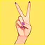 V icon