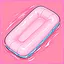 Night trip to the swimming pool icon