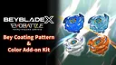 BEYBLADE X EVOBATTLE BEY COATING PATTERN & COLOR ADD-ON KIT Screenshot 0