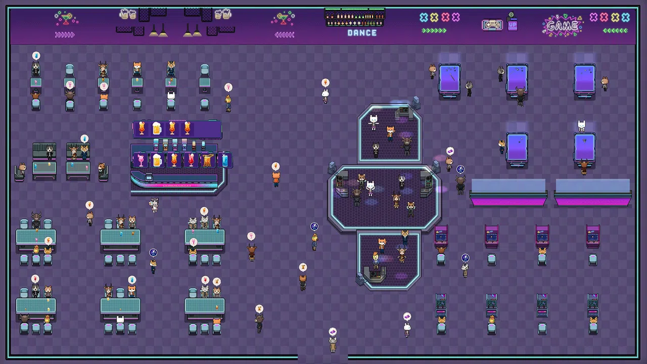动物霓虹街：酒吧 Screenshot 9
